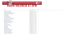 Desktop Screenshot of podcasts.radiovalencia.fm